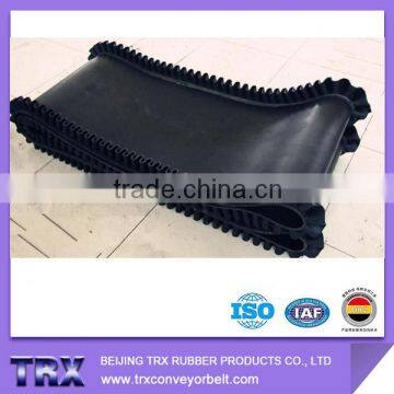 Endless conveyor belt with sidewall Circular conveyor belt