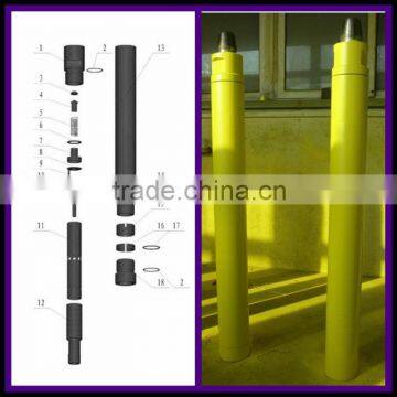High Strength Alloy Steel DTH Hammer Parts With CNC Tool DTHF345