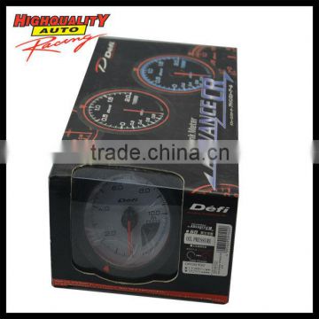 High Quality Car White Oil Pressure Meter