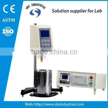 high temperature lab digital rotating brookfield viscometer