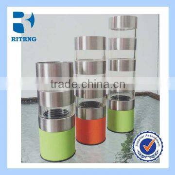 high quality promotional gifts glass salt and pepper mill