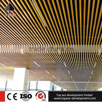 Continuous Pop Ceiling Material Aluminum Ceiling Board With SGS