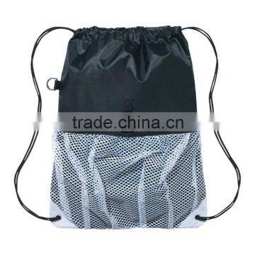 Sports Pack With Outside Mesh Pocket-Black