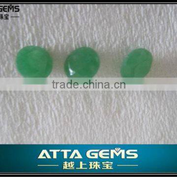 look like green color oval cut Malay Jade