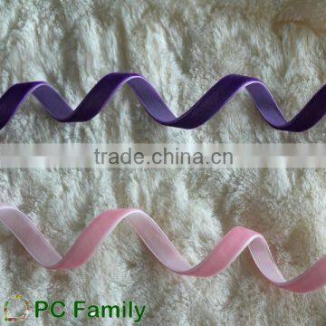 5/8 stretch velvet ribbon for hair tie