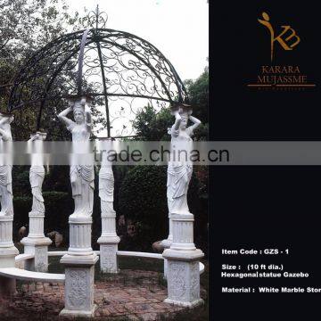 Marble Stone Classical Gazebo GZS -1