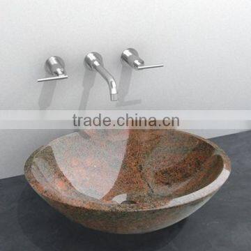 Multicolor Red Granite Round Sinks & Basins