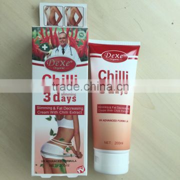 hot chilli slimming cream oem cellulite slimming cream