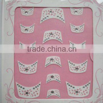 3D FRENCH NAIL WRAPS STICKER & 3D NAIL SEALS