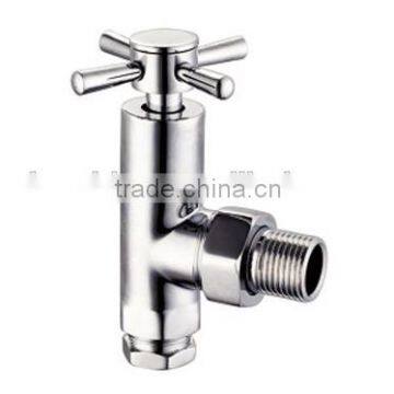 chrome angle Towel Radiator Valves