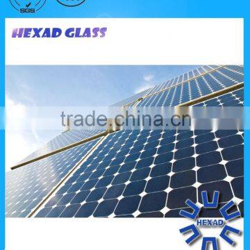 High Light Transmittance 3.2mm solar panel tempered glass with ISO Certificate