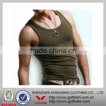 Mens black sports tank tops sports vest