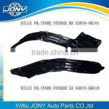 Front inner fender liner for HILUX 2006- OEM 53876-OK010 RH 53875-OK010 LH