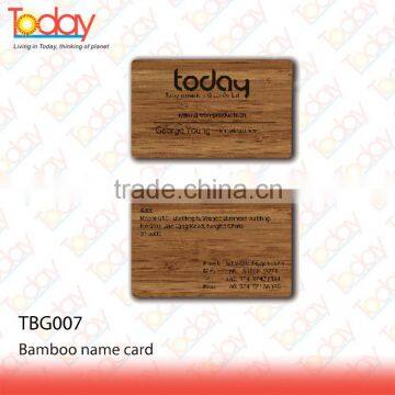 ECOZONE Professional eco items manufacturer eco bamboo souvenir name card