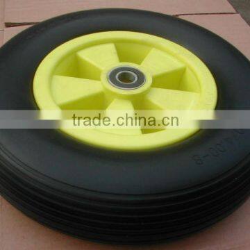 Europe market wheelbarrow pu foam solid wheel