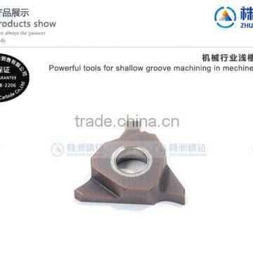 Threading external threaded insert