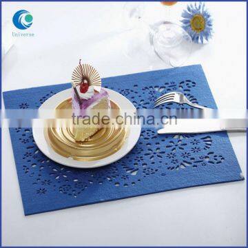 Custom good quality felt table mat for export sale