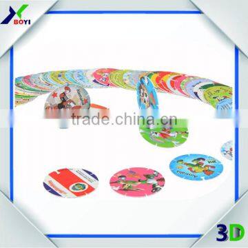 2016 Sedex Audited Factory Custom PP Tazos, Plastic Pogs