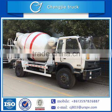 Factory sale new design top quality Q345/16Mn customized CCC ISO SGS BV approved 4x2 dongfeng 6 cubic meters cement mixer truck