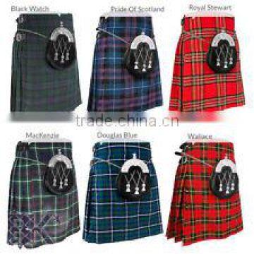Pride of Scotland Traditional Tartan Kilt Scottish Men's Sports TRI-1825 photo-3