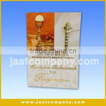 Hot Stamping Handmade Wedding Invitation Card, Handmade Invitation Card, Invitation Card photo-6