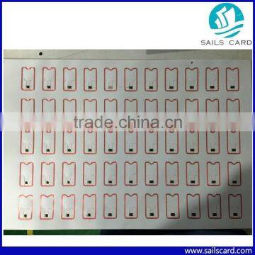 Customized 6x8 Layout RFID Inlay for ISO14443A F08 Smart Card photo-2