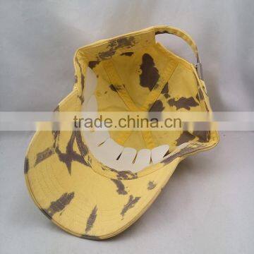 Wholesale Custom Yellow Baseball Caps Unisex Blank Scrawl Baseball Caps photo-5