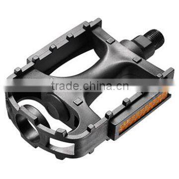 hot sale high quality wholesale price durable black plastic bicycle pedals bicycle parts