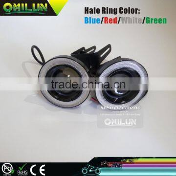 Factory Direct 30W COB LED Auto Fog Lamp with inlay halo for all cars