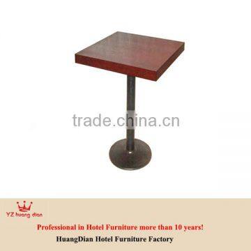 Luxury square wood restaurant dining tables YT058