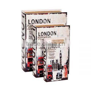 set of 3 customized book box