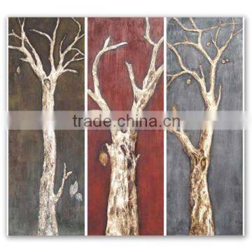 2016 acrylic painting abstract modern tree home decor