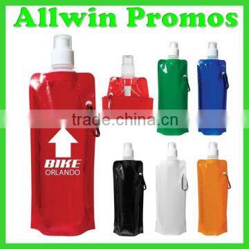 Promotional 16 oz. Folding Flat Bottle