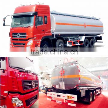 8x4 Dongfeng 26.4 cbm dangerous liquid transportation truck/ chemical liquid tank truck