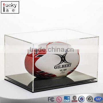 Large Rectangle Acrylic Box,Acrylic Baseball Display Boxe With Base