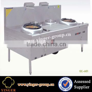 restaurant commercial chinese induction wok stove burner range