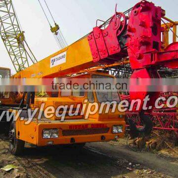 TADANO TG250E 25 Ton Used Wheel Crane Lifting Truck Crane