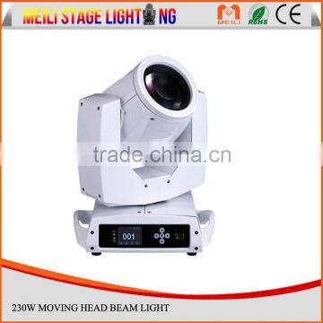 Guangzhou good price 230w sharpy 7r moving head beam stage decoration light