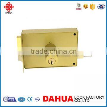 HIGH QUALITY DOUBE CYLINDER CONTROL DOOR LOCK WITH BRASS DEADBOLT 125N photo-4