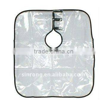 Professional Salon Use Transparent Waterproof Apron&capes F034