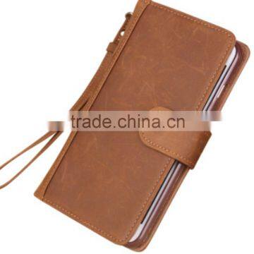 Manufactur Pu Leather Wallet Cover Case For IPhone 6s/6s Plus