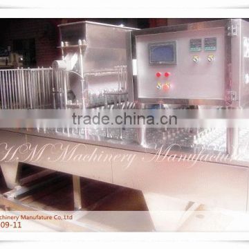 Stainless steel auto liquid cup filling machine