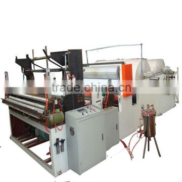 High-speed Rewinding and Perforated Toilet Paper Machine