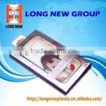 E high quality carded mobile phone charger packaging blister