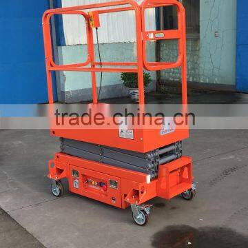 Small self-Propelled elevated work platform