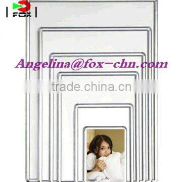 Aluminum snap frame picture