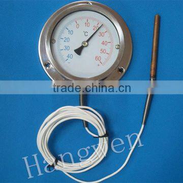 Remote Refrigeration Flange thermometer with capillary -40+60C