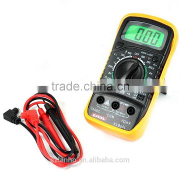 2016 NEW ARRIVAL Digital Multitester AC DC Voltmeter Ohmeter Multimeter Tester & backlight XL830L