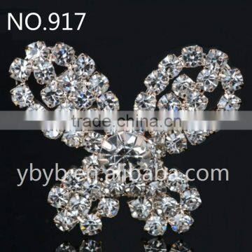 Black rhinestone with claw setting, Crystal present stone for garment accessories-917