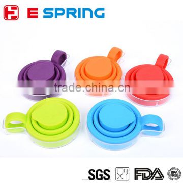 Retractable Folding Cup Telescopic Collapsible Cups Travel Silicone Mug